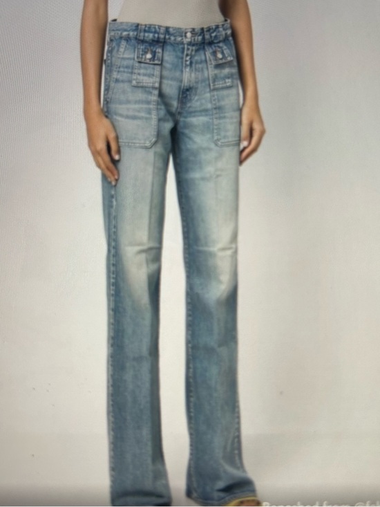Veronica Beard Denim - Veronica Beard Light Blue Flare Jeans